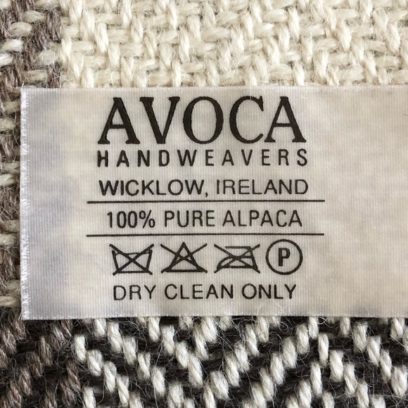Alpaca scarf handwoven in Ireland NWOT - Picture 3 of 5